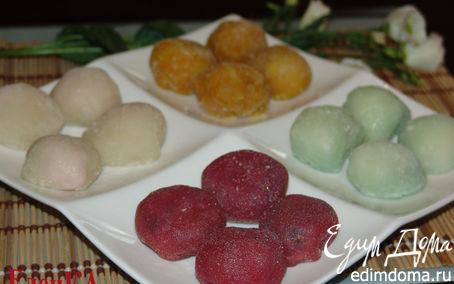 Рецепт Мочи - японский десерт (Mochi Balls)