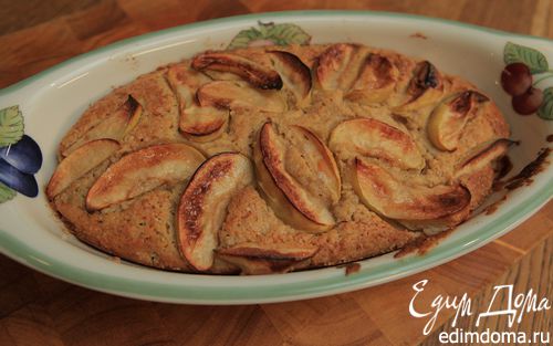 Рецепт Утренний пирог с яблоками и корицей