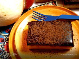 Тыквенный пирог с шоколадом