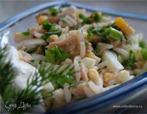 Салат из печени трески: рецепт классический
