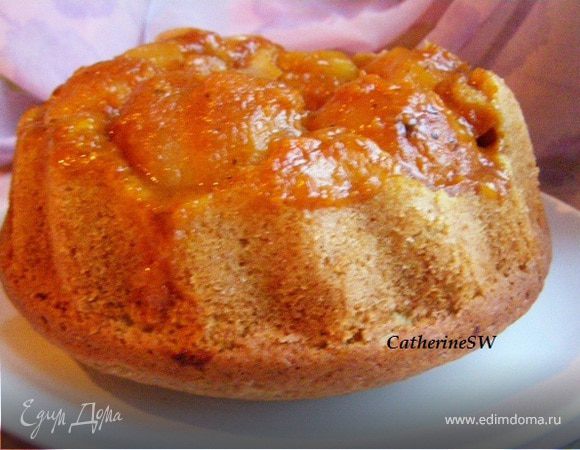 Пирог-перевертыш с луком и грибами — рецепты | Дзен