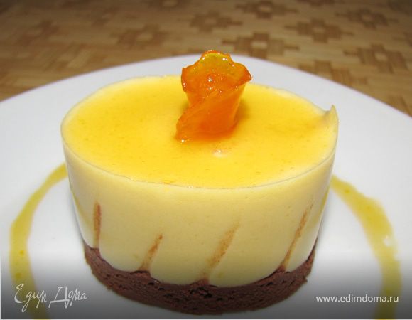 апельсиново-шоколадный десерт "Ва-банк"