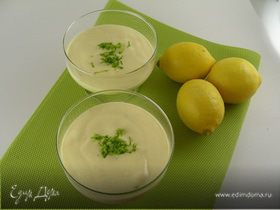 Лимонно-лаймовый мусс с маскарпоне
