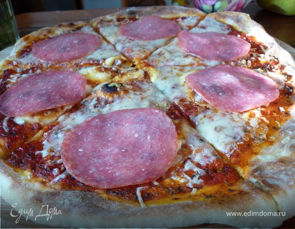 Самая настоящая итальянская и невероятно вкусная пицца