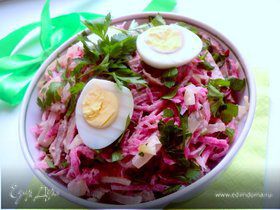 Салат «Малибу» - Кулинарный рецепт с фото