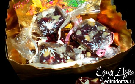 Рецепт Новогодние шоколадные конфетки