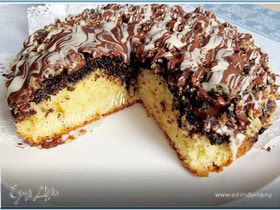Маковый пирог с орехами "Искушение"