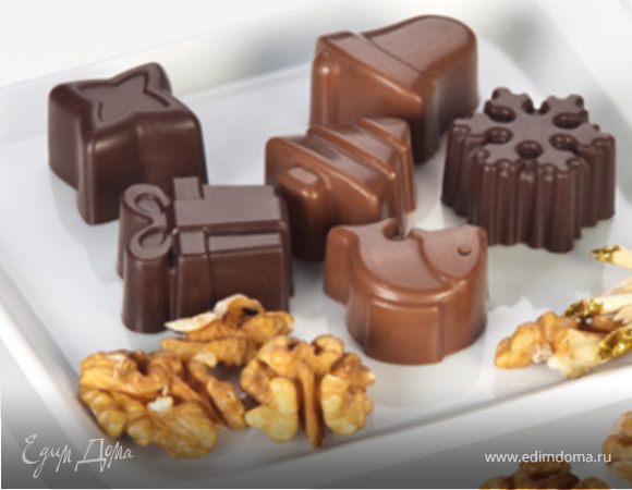 Шоколадные конфеты с орехами рецепт – Русская кухня: Выпечка и десерты. «Еда»