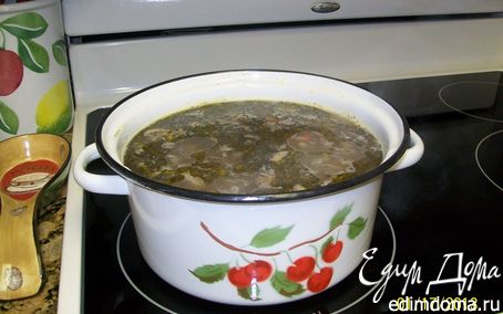 Рецепт Суп перловый с грибами (Mushroom Barley Soup)