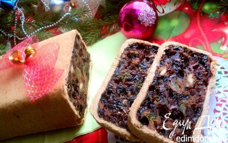 Рецепт Шотландский новогодний кекс (Black Bun)