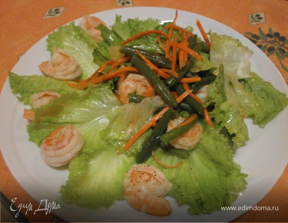 Салат с креветками - пошаговый рецепт с фото