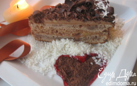 Рецепт Торт "Шоколадное сердце"