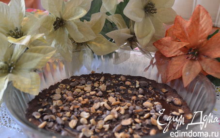 Рецепт Шоколадный шортбред с орехами (shortbread)