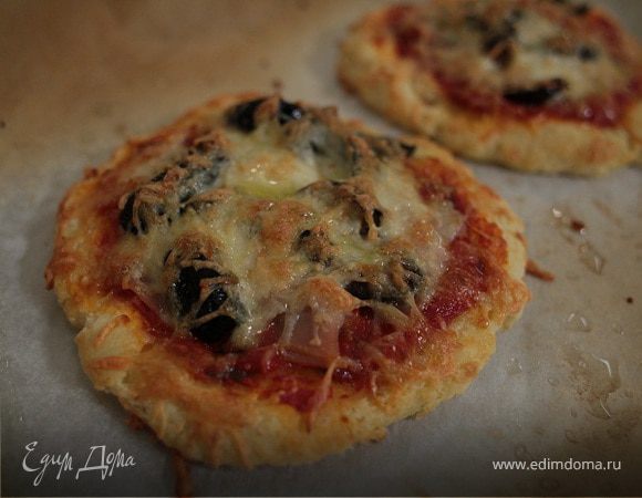 Рецепт №4: «Пицца с оливками и докторской колбасой»