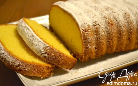 Рецепт "Желтенький" итальянский кекс с кукурузной мукой (AMOR POLENTA)