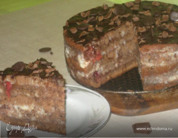 Торт Вишня В Шоколаде Рецепт С Фото