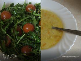 Весенний салат и суп