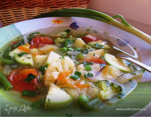 Диетический фасолевый суп — рецепт с фото пошагово