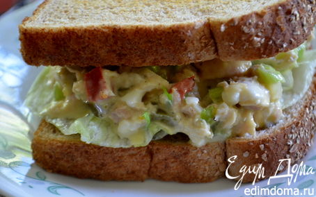Рецепт Классический сэндвич с тунцом