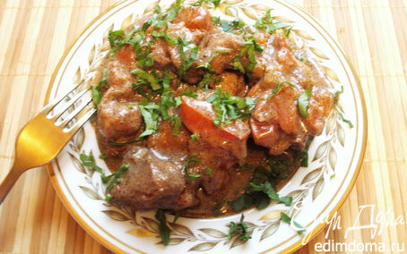 Рецепт "кофейное" мясо