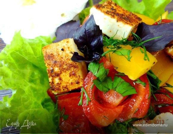 Салат с помидорами и сыром - пошаговый рецепт с фото на luchistii-sudak.ru