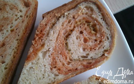 Рецепт Хлеб из двух видов теста в хлебопечке