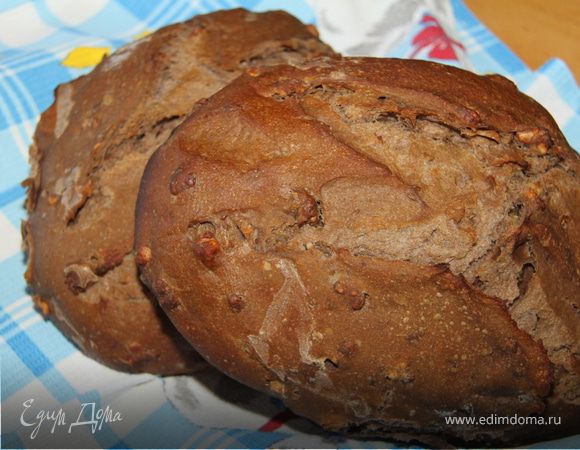 Мультизлаковый хлеб с бататом и грецким орехом