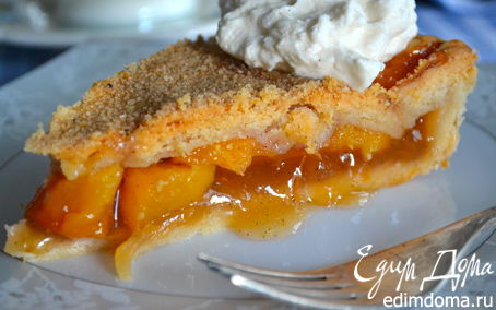 Рецепт Персиковый пай с ванилью (Vanilla Bean Peach Pie)