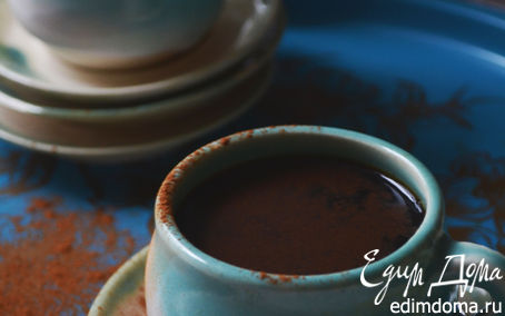 Рецепт Горячий шоколад с ванилью и корицей