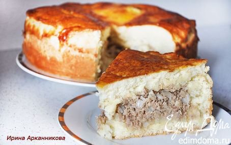 Рецепт Дрожжевой пирог с мясом