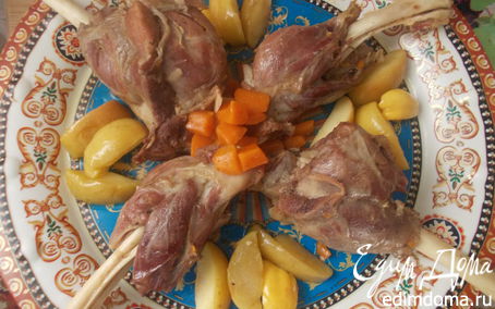 Рецепт Баранина с айвой и морковью "Джамиля" от Сталика Ханкишиева