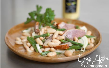 Рецепт Утка с бобами