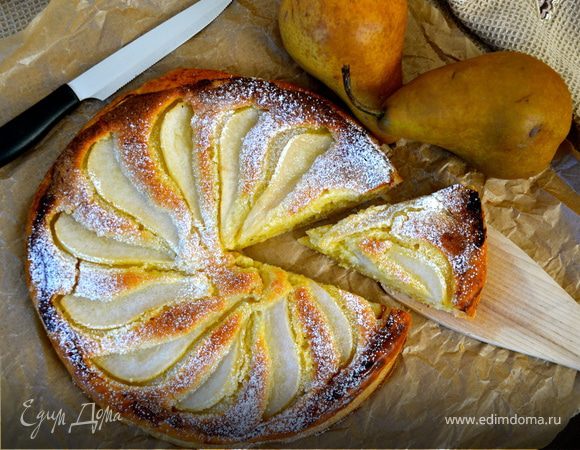 Грушевый пирог: рецепт от Гульжаннат Нурушевой