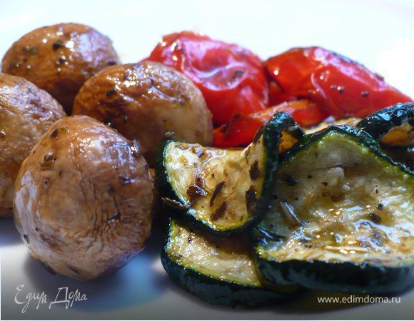 Овощи гриль в духовке, вкусных рецептов с фото Алимеро