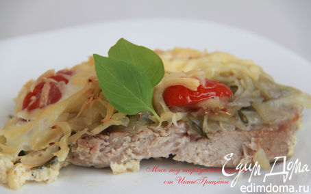 Рецепт Мясо под тархуновой шубкой