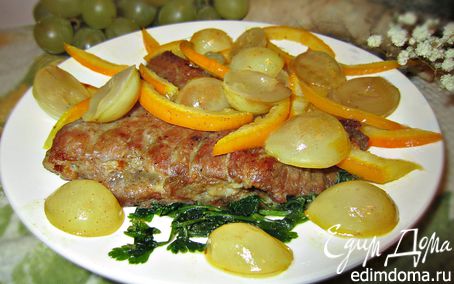 Рецепт Свинина под фруктовым соусом