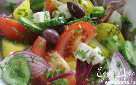 Рецепт Греческий салат