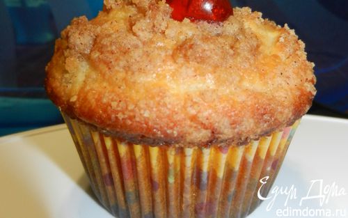 Рецепт Яблочные кексы "Чудо" (Apple Streusel Muffins)