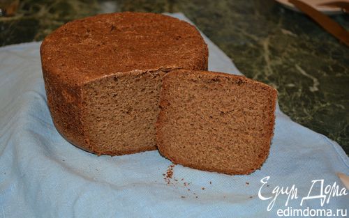 Рецепт Ржаной хлеб с ржаными отрубями на закваске в хлебопечке