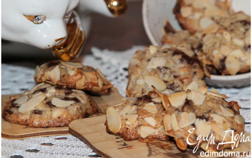 Рецепт Арналевское шоколадное печенье с орехами