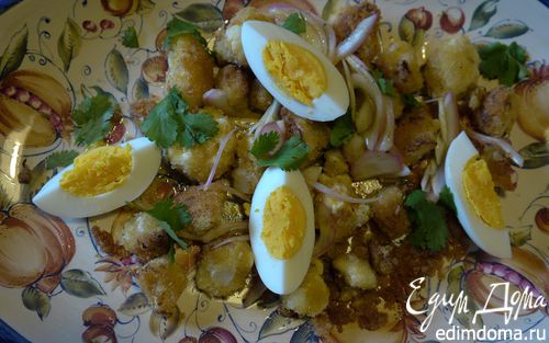 Рецепт Салат из цветной капусты с заправкой-карри