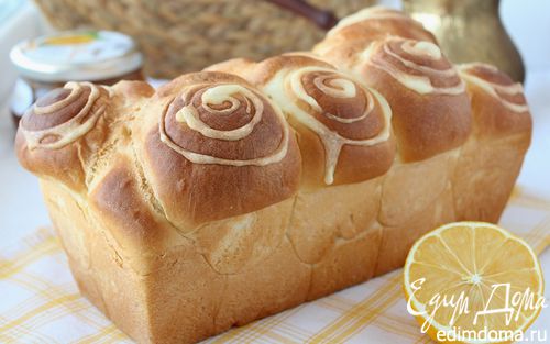 Рецепт Сдобный хлеб с узором