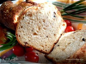 Постный хлеб "Оливковый"