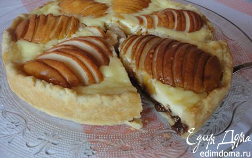 Рецепт Грушевый пирог с шоколадом