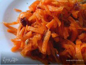 Морковный детский салат