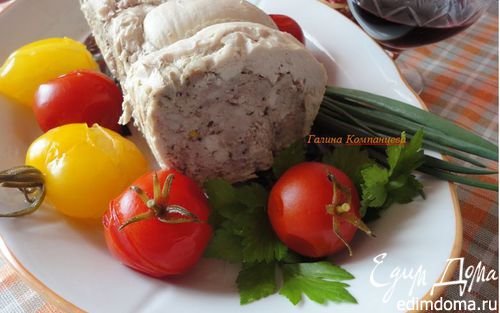 Рецепт Рулет мясной (от Ярославы и Лены (не диетичная)