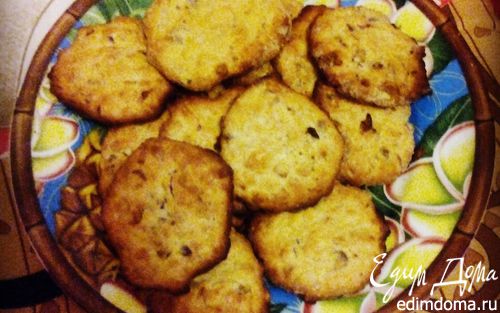 Рецепт Овсяное печенье с орешками и медом