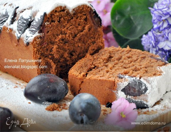 Шоколадный кекс с черникой - пошаговый рецепт с фото на Готовим дома
