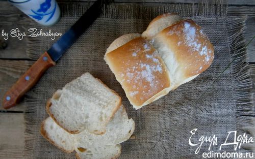 Рецепт Белый хлеб на молоке