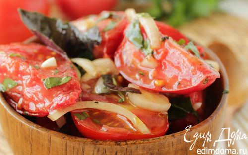 Рецепт Маринованные помидоры быстрого приготовления